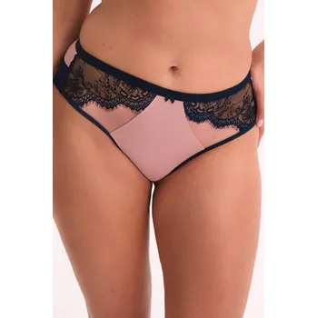 Kalhotky BRAZILSKÉ KALHOTKY FRIDA ARTIKL 1274 NAVY BLUE NAVY BLUE;PINK L
