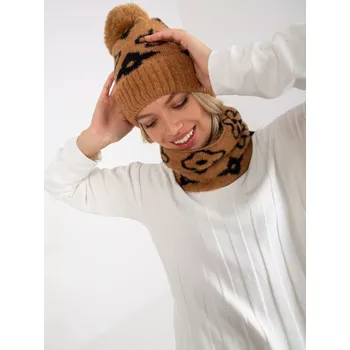 Čepice Dámská čepice AT CZ CM 317 hnědá jedna velikost