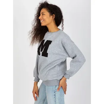 Dámská mikina Mikina EM BL U617 1.24X šedá jedna velikost