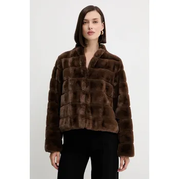 Dámský kabát Kabát Marella Emme by Marella hnědá barva, 2525456011200 89X, vel. 38