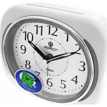 Budík Budík Perfect bílý, 10,2 cm