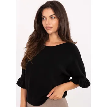 Dámský svetr Jumper IT SW 99244.65 černý jedna velikost