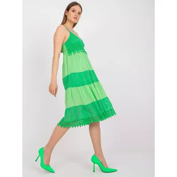 Dámské šaty Šaty TW SK BI 82345.19P zelená M