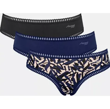 Kalhotky Dámské kalhotky GO Crush Hipster C3P - BLUE - modré M008 - SLOGGI BLUE XS