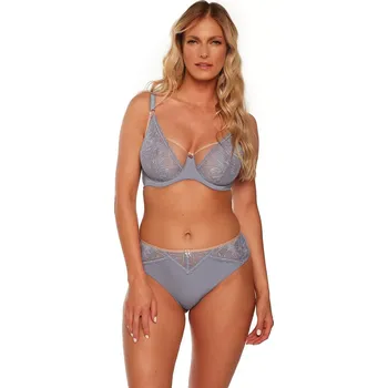 Podprsenka Měkká dámská podprsenka soft Gaia BS-1248 Vanella modrá 70D