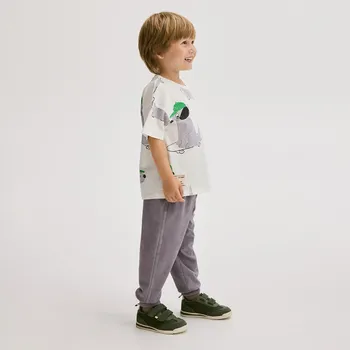 Chlapecké kalhoty Reserved - Bavlněné jogger kalhoty - hroznová - 179FI-48X - 179FI-48X-86