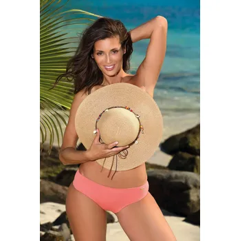 Dámské plavky Spodní díl plavek Aurora M-01 Flamingo (6) Korálová - Marko 40/L