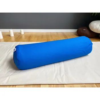 Bolster na jógu 70x20 cm s potahem - SAFÍR
