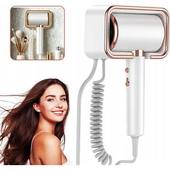 Fén Fén na vlasy hotelový nástěnný lehký bazénový 2000W s držákem silný