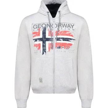 Pánská mikina Geografické Norsko Mikina Grusty Blended DB 100 M WZ3084H/GN-Blended Grey 2XL