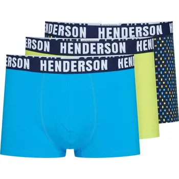 Boxerky Pánské boxerky 3 pack 41929 Jet - HENDERSON vícebarevná XL