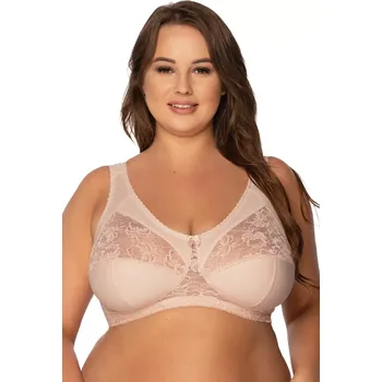 Podprsenka Měkká dámská podprsenka soft bez kostic Gaia BS 1162 Melodia Béžová 80G