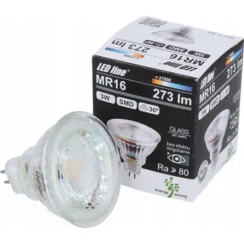 Žárovka LED žárovka Ledline MR16 3W