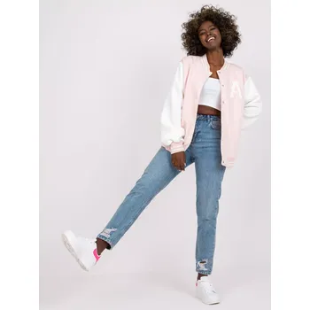 Dámská halenka Mikina EM BL 697.88 světle růžová S/M