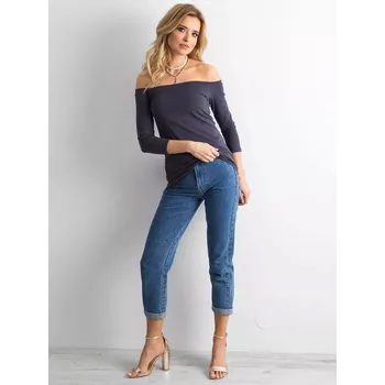 Dámská halenka Halenka RV BZ 4692.22 grafit XS