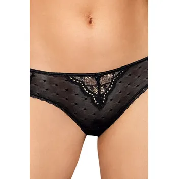 Kalhotky Dámské kalhotky Lagerta black - ROZA černá XL