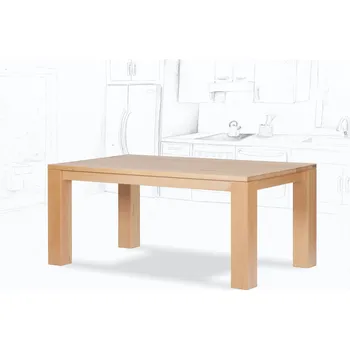 Jídelní stůl Wooded Chicago z masivu buk