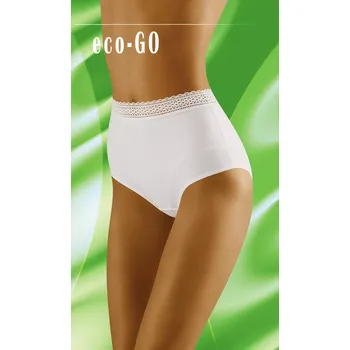 Kalhotky Dámské kalhotky Wolbar Eco-GO černá XXL