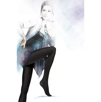 Dámské punčochy SATTI MATTI - Dámské punčochové kalhoty 3D 90 DEN - GATTA grafit 2-S