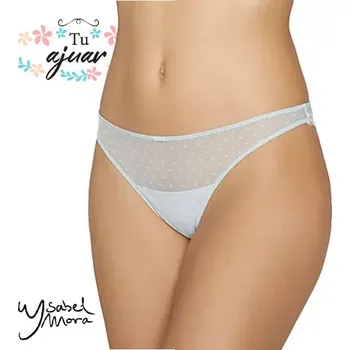 Kalhotky Tanga 19220 pastelově modrá - Ysabel Mora S