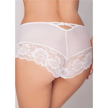 Kalhotky Dámské kalhotky 098 white - EWANA Bílá L