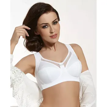 Podprsenka Měkká dámská podprsenka bez kostic Viki 582 Maja Béžová 95G