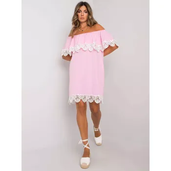 Dámské šaty Šaty LK SK 506992.11 růžový 40