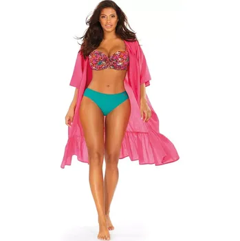 Dámské plavky Pareo šátek 11D80SZ 2 - SELF růžová Univerzální