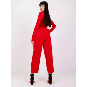 Dámské kalhoty Kalhoty-FE-SP-5704.69P-červená XS