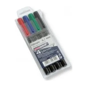Marker do folii 0.7mm 4 kolory