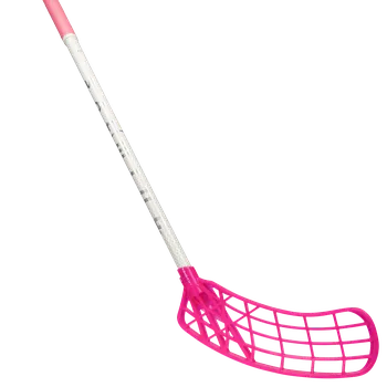 Florbal Salming Q-series Aero Trident 30 JR White/Silver vel. 87cm (= 97cm) pravá kulatá (pravá ruka dole)