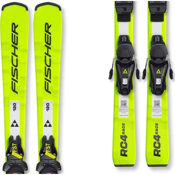 Sjezdové lyže FISCHER RC4 RACE JR (130-150) JRS + FS 7 CA JRS 25/26 150 žlutá