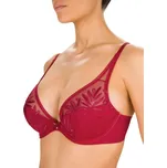 Dekoltová podprsenka Belle de Jour - Felina granátová 75E