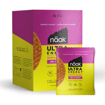 Näak waffle Ultra Energy (12 x 30 g) box - borůvka