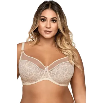 Podprsenka Dámská podprsenka 1396 Crystal beige - AVA béžová 80/E