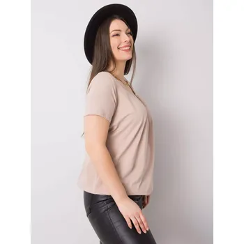 Tričko RV TS 6320.85P béžová 4XL