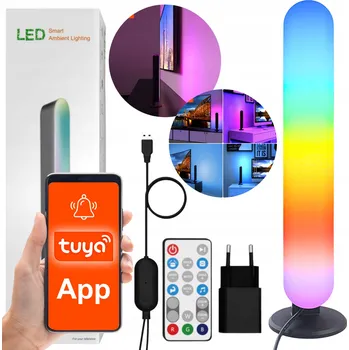 Lampička Stojací LED lampa RGBIC AMBIENT WiFi TUYA PL-110