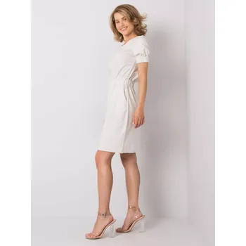 Dámské šaty Šaty LK SK 506655.73 ecru 38