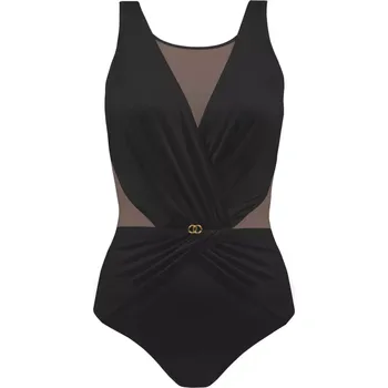 Dámské plavky Dámské jednodílné plavky Fashion 7 1006V 19 - SELF černá L