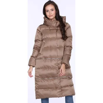 Dámský kabát PERSO BLH220031F Béžová 3XL