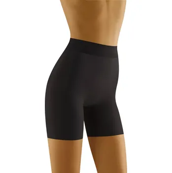 Dámské spodní prádlo Dámské kalhotky Figurata Black - Wol-Bar XL