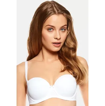 Podprsenka DÁMSKÁ PODPRSENKA RAFF 23446 BÍLÁ bílá 65C