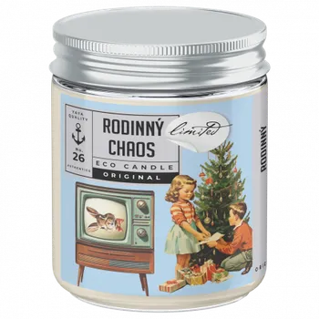 Svíčka Soaphoria YAYA Limitovaná eko sójová svíčka - RODINNÝ CHAOS