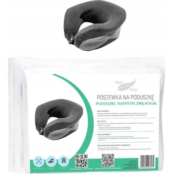 Povlak na dekorativní polštářek Povlak na cestovní polštář, podkova na krk