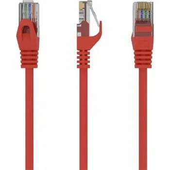 Síťový kabel GEMBIRD UTP Cat 6 patch cord červený 5m