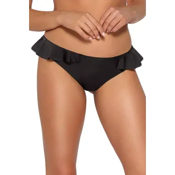 Dámské plavky BRAZILCI SF 13/11/B ČERNÁ černá XL