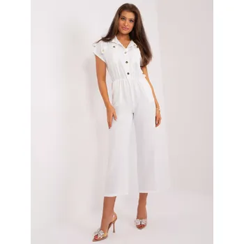 Dámský overall DHJ KO 17698 oblek.54 bílá jedna velikost