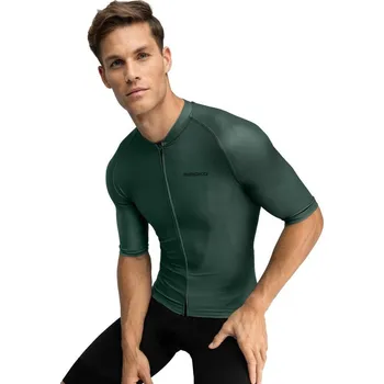 cyklistický dres SIROKO Pánský cyklistický dres M2 Dirty Road M ZELENÁ