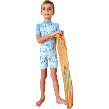 Neoprenový oblek KAIWAI Dětský krátký neopren 2 mm Šortky-střih 5 LET MODRÁ