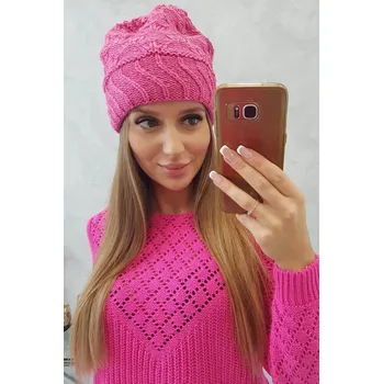 Čepice Dámská čepice Dagmara K332 pink UNI